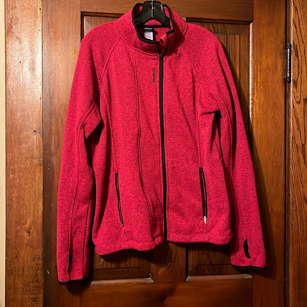Reebok sweater zip up xl new